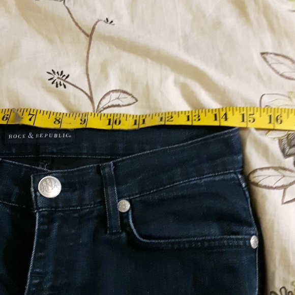 size 26 Rock & Republic dark blue Jeans - Picture 13 of 16
